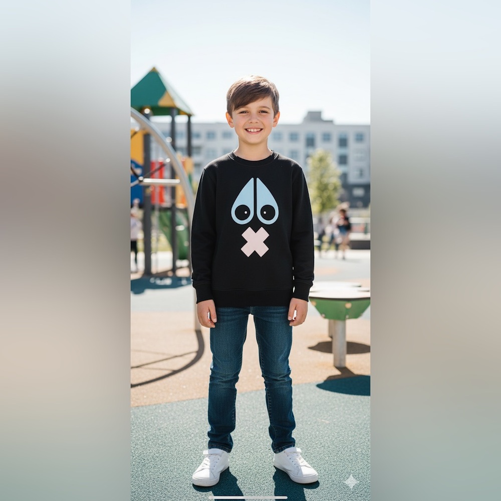 Moose knuckles sweatshirt kids small sz 8